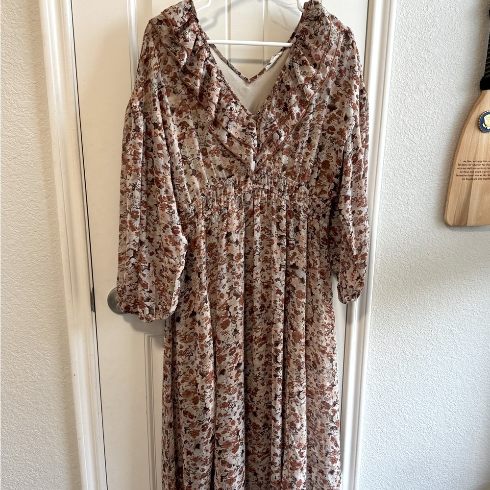 Entro maxi dress- Large